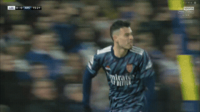 A Soccer Player Wearing A Jersey That Says Fly Better On It GIF