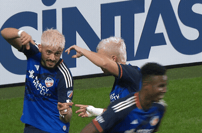 A Soccer Player Wearing A Mercy Health Jersey GIF