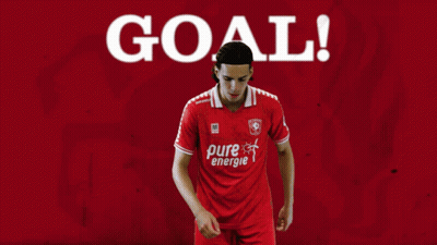 A Soccer Player Wearing A Pure Energie Jersey Is Running GIF