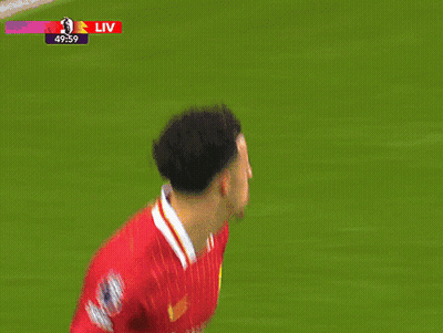 A Soccer Player Wearing A Red Jersey That Says Stanford Chase GIF
