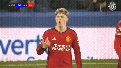 A Soccer Player Wearing A Red Jersey That Says Team Viewer GIF