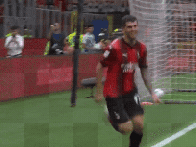 A Soccer Player Wearing A Red Jersey With The Number 11 On It GIF