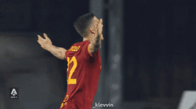 A Soccer Player Wearing A Red Jersey With The Number 22 On The Back GIF