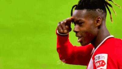 A Soccer Player Wearing A Red Shirt That Says 2B In May GIF