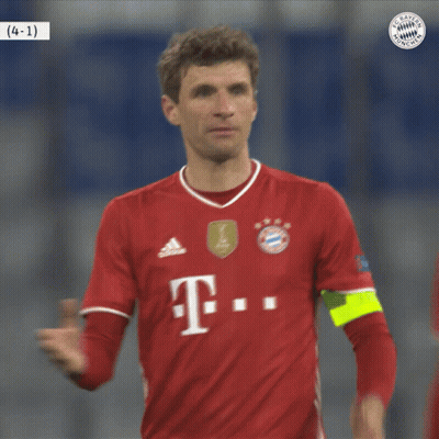 A Soccer Player Wearing A Red T-Mobile Shirt GIF