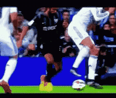A Soccer Player Wearing A Shirt That Says ' Onex ' On It Kicks The Ball GIF