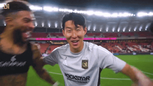 A Soccer Player Wearing A Shirt That Says Rockstar GIF