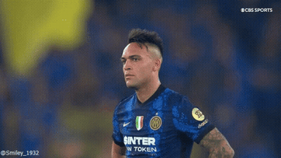 A Soccer Player Wearing A Shirt That Says ' Sinter Token ' On It GIF