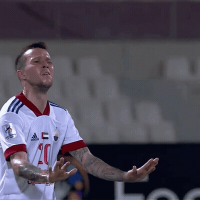 A Soccer Player Wearing A White Adidas Jersey GIF