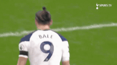 A Soccer Player Wearing A White Aia Jersey Celebrates GIF