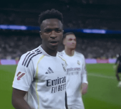 A Soccer Player Wearing A White Emirates Fly Better Jersey GIF