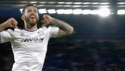 A Soccer Player Wearing A White Shirt That Says Avon GIF