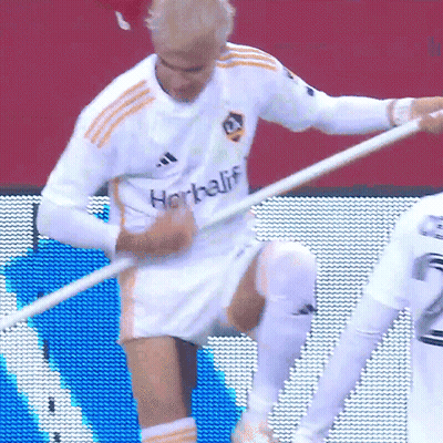 A Soccer Player Wearing A White Shirt That Says Herbalife On It GIF