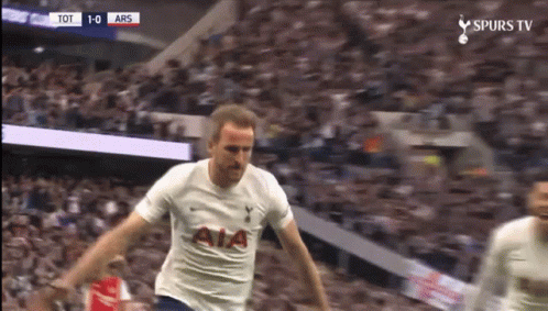 A Soccer Player Wearing A White Shirt With Aia Written On It Is Running On A Field GIF