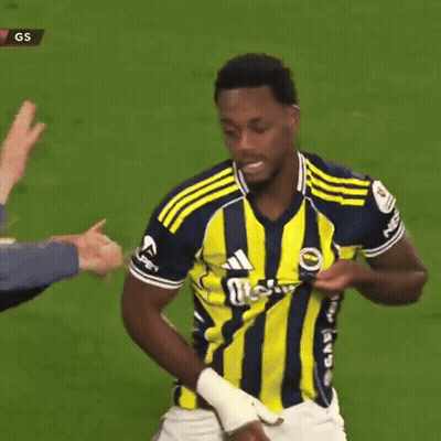 A Soccer Player Wearing A Yellow And Blue Jersey That Says Adidas GIF