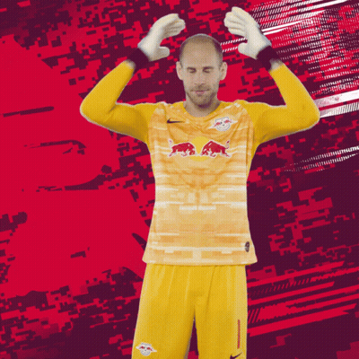 A Soccer Player With A Red Bull On His Shirt GIF