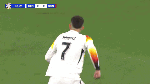 A Soccer Player With The Name Hrvertz On His Jersey GIF