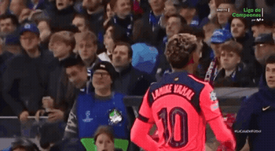 A Soccer Player With The Number 10 On His Back GIF