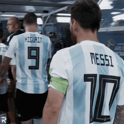 A Soccer Player With The Number 10 On His Jersey GIF