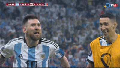 A Soccer Player With The Number 10 On His Jersey Stands Next To Another Player GIF