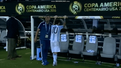 A Soccer Player With The Number 10 On The Back Of His Shirt GIF