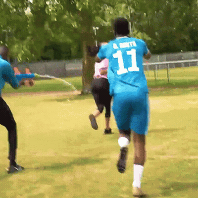 A Soccer Player With The Number 11 On His Back GIF