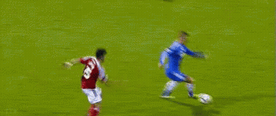 A Soccer Player With The Number 15 On His Back GIF