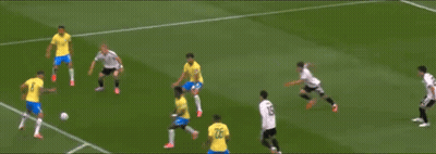 A Soccer Player With The Number 15 On His Jersey Kicks A Ball GIF