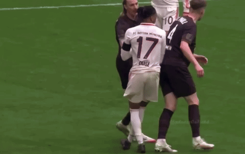 A Soccer Player With The Number 17 On The Back Of His Jersey GIF