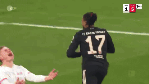 A Soccer Player With The Number 17 On The Back Of His Shirt GIF