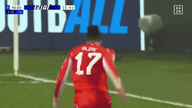 A Soccer Player With The Number 17 On The Back Of His Shirt GIF