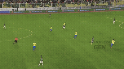 A Soccer Player With The Number 19 On His Back GIF