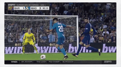 A Soccer Player With The Number 20 On His Jersey GIF