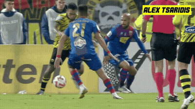 A Soccer Player With The Number 21 On His Shirt GIF