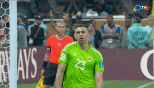 A Soccer Player With The Number 23 On His Shirt GIF
