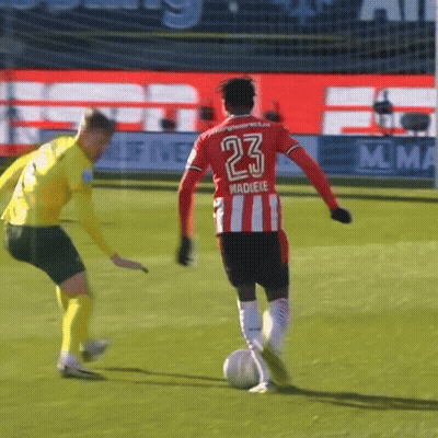A Soccer Player With The Number 23 On Their Jersey GIF