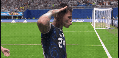 A Soccer Player With The Number 24 On His Jersey GIF