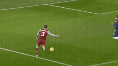 A Soccer Player With The Number 29 On His Jersey Kicks The Ball GIF