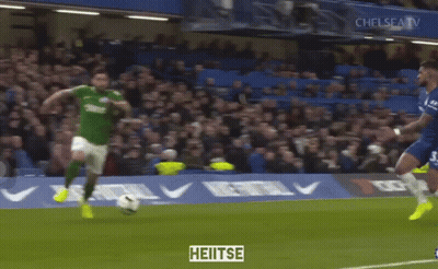 A Soccer Player With The Number 3 On His Back GIF