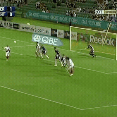 A Soccer Player With The Number 3 On His Jersey GIF