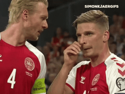 A Soccer Player With The Number 4 On His Shirt GIF