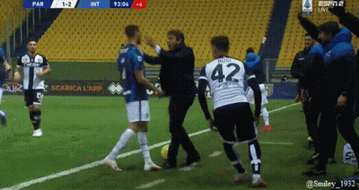 A Soccer Player With The Number 42 On Their Jersey GIF