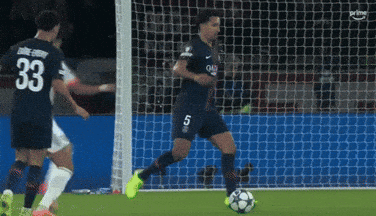 A Soccer Player With The Number 5 On His Jersey GIF