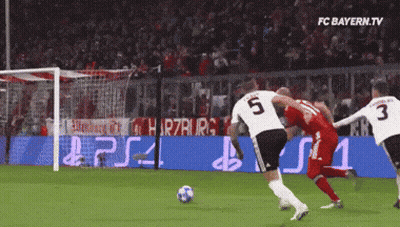 A Soccer Player With The Number 5 On His Jersey GIF