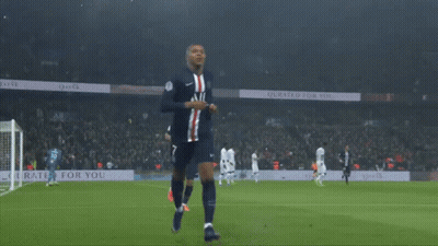 A Soccer Player With The Number 7 On His Jersey Celebrates A Goal GIF