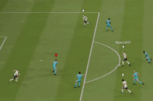 A Soccer Player With The Number 8 On The Back Of His Jersey GIF