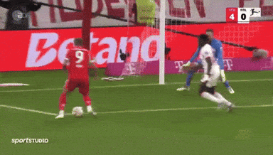 A Soccer Player With The Number 9 On His Shirt GIF