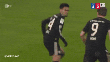 A Soccer Player With The Number 9 On The Back Of His Shirt GIF