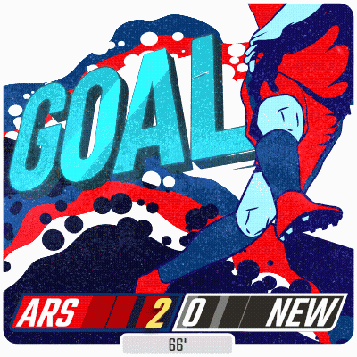 A Soccer Poster That Says Ars 2 0 New At The Bottom GIF