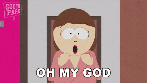 A South Park Character Says Oh My God GIF